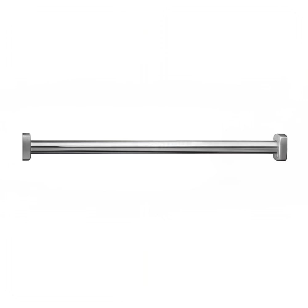 016-B6047X60 60" Extra-Heavy-Duty Shower Curtain Rod - Stainless Steel w/ Satin Finish