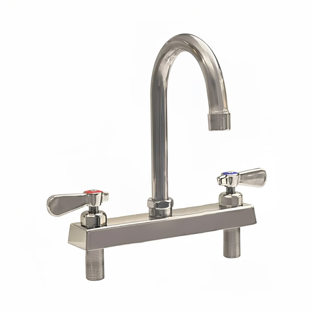 956-EVO8DM5G Deck Mount Faucet w/ 5" Gooseneck Spout & 8" Centers