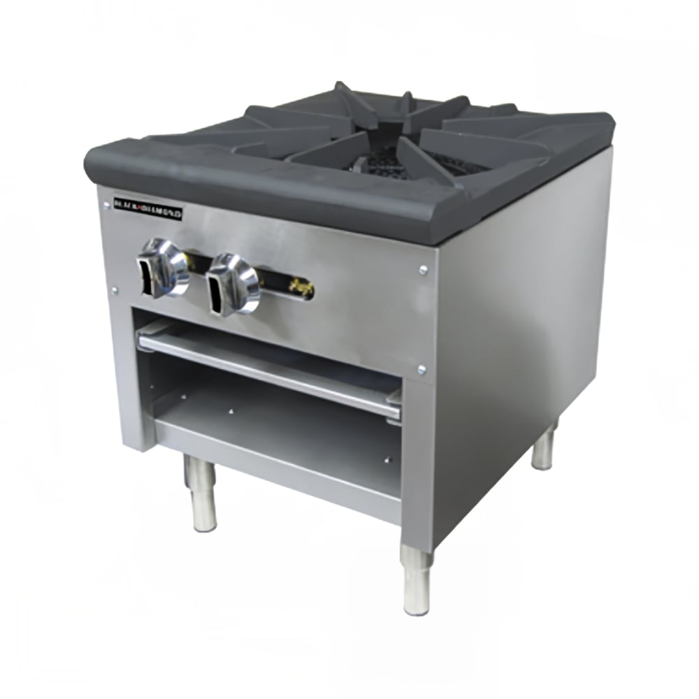 693-BDCTSP1NG 1 Burner Stock Pot Range, Natural Gas