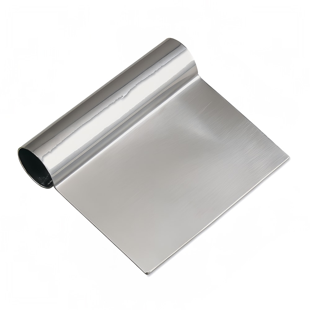 158-181SS Dough Cutter/Scraper - 5" x 4 1/2", Stainless Steel