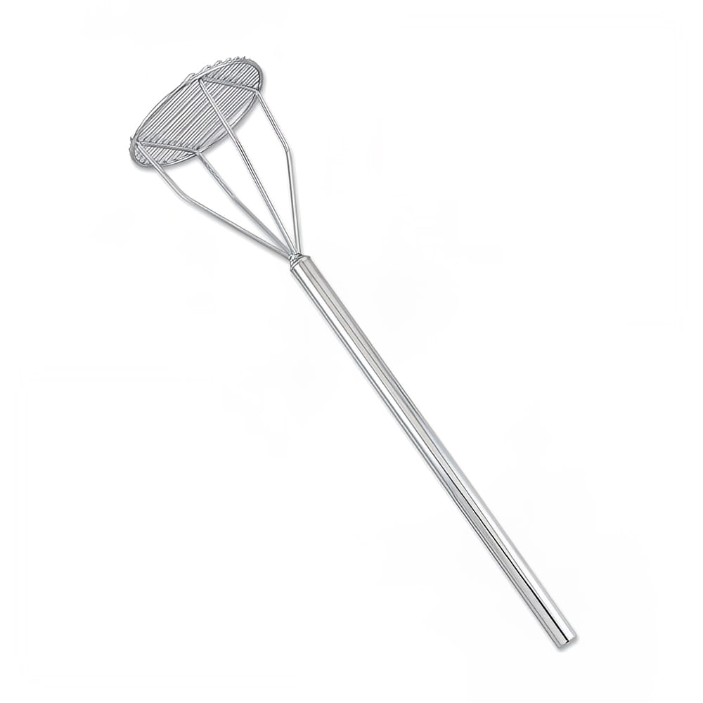 158-1726 Masher, 25 in, Round Face, Stainless Steel
