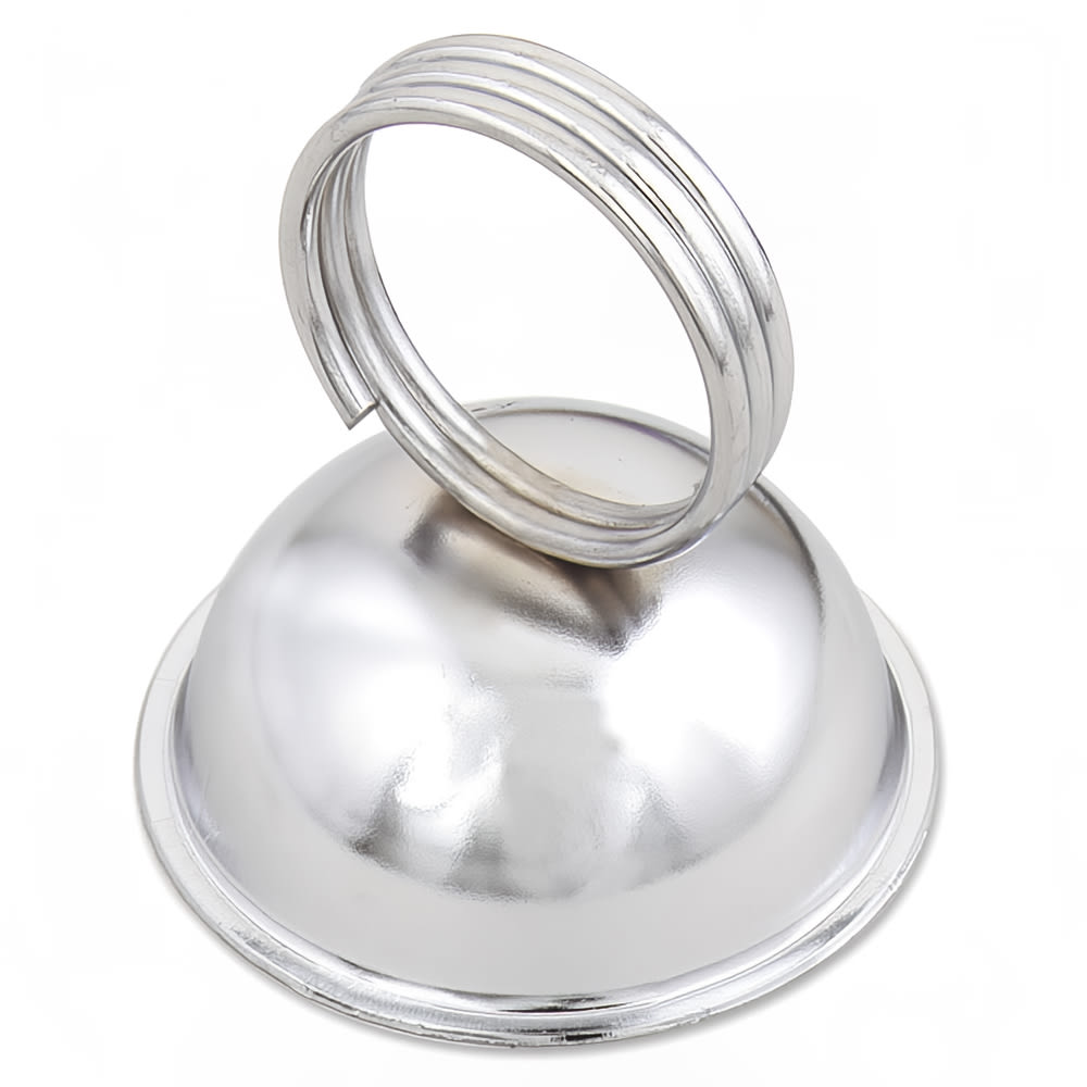 158-548 2 1/4" Tabletop Menu Card Holder - Steel