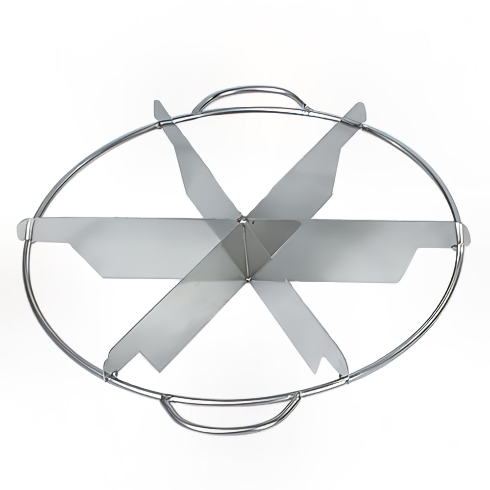 158-856 Pie Cutter, 6 Cut, Stainless Steel