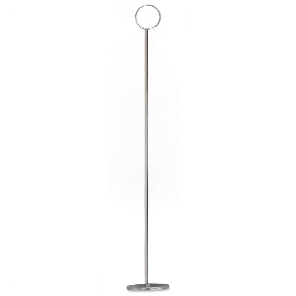 158-4165 18" Tabletop Menu Card Holder - Steel