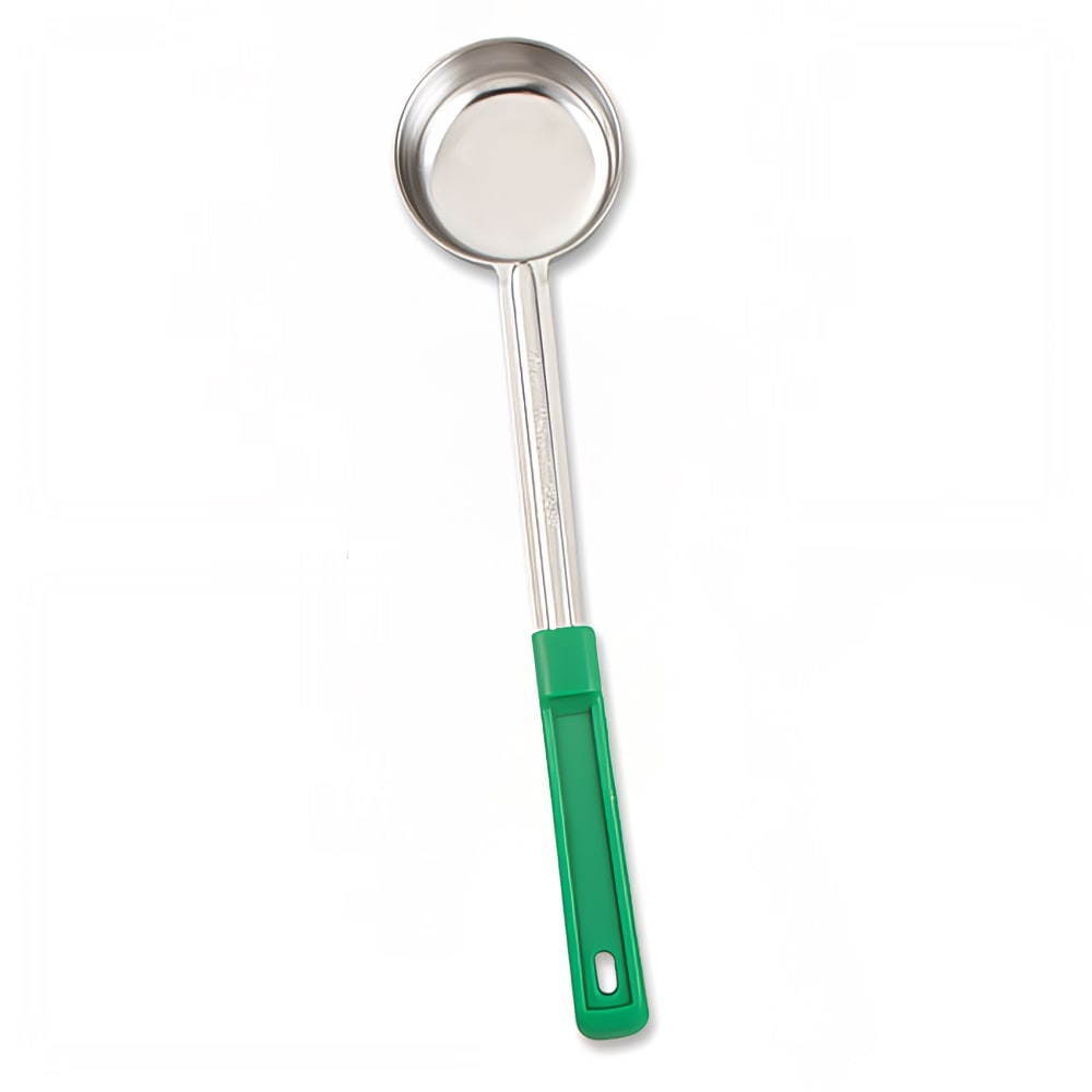 158-5744 4 oz Solid Food Portioner, 10 3/4 in, Green