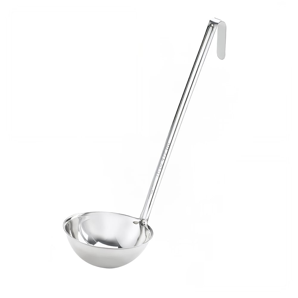 158-8812 12 oz Optima Ladle - Stainless Steel