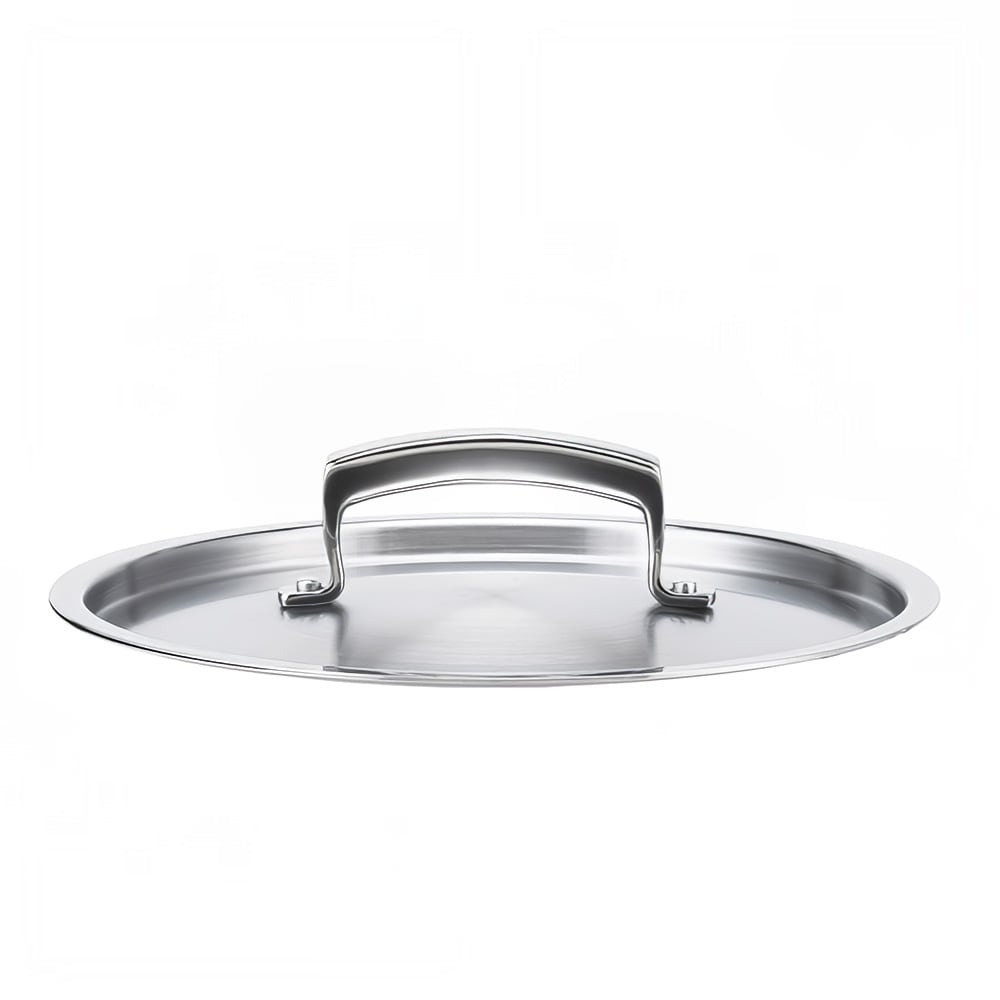 Browne 5724124 9 1/2" Thermalloy® Sauce Pan & Fry Pan Cover, Stainless Steel
