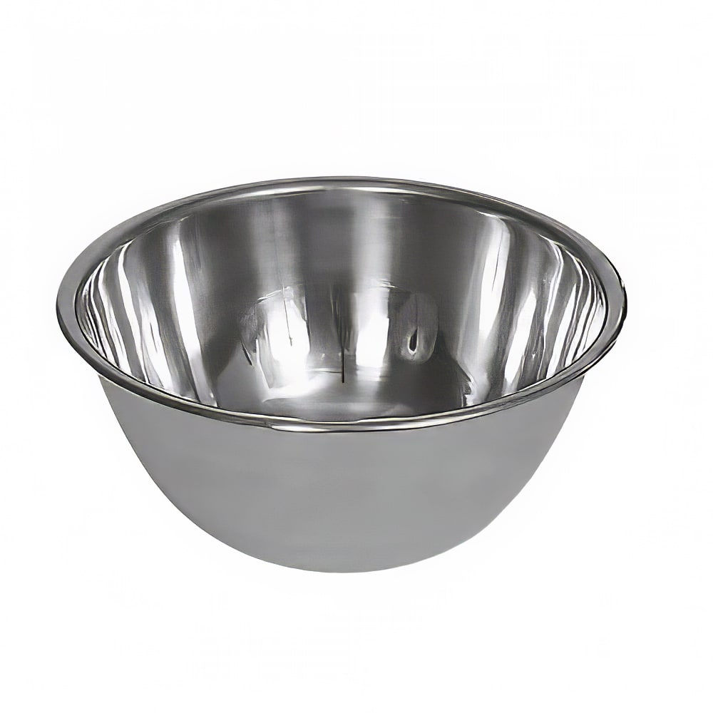 158-575904 4 qt Mixing Bowl, 9 3/4 in, Deep, 18/8 Stainless Steel