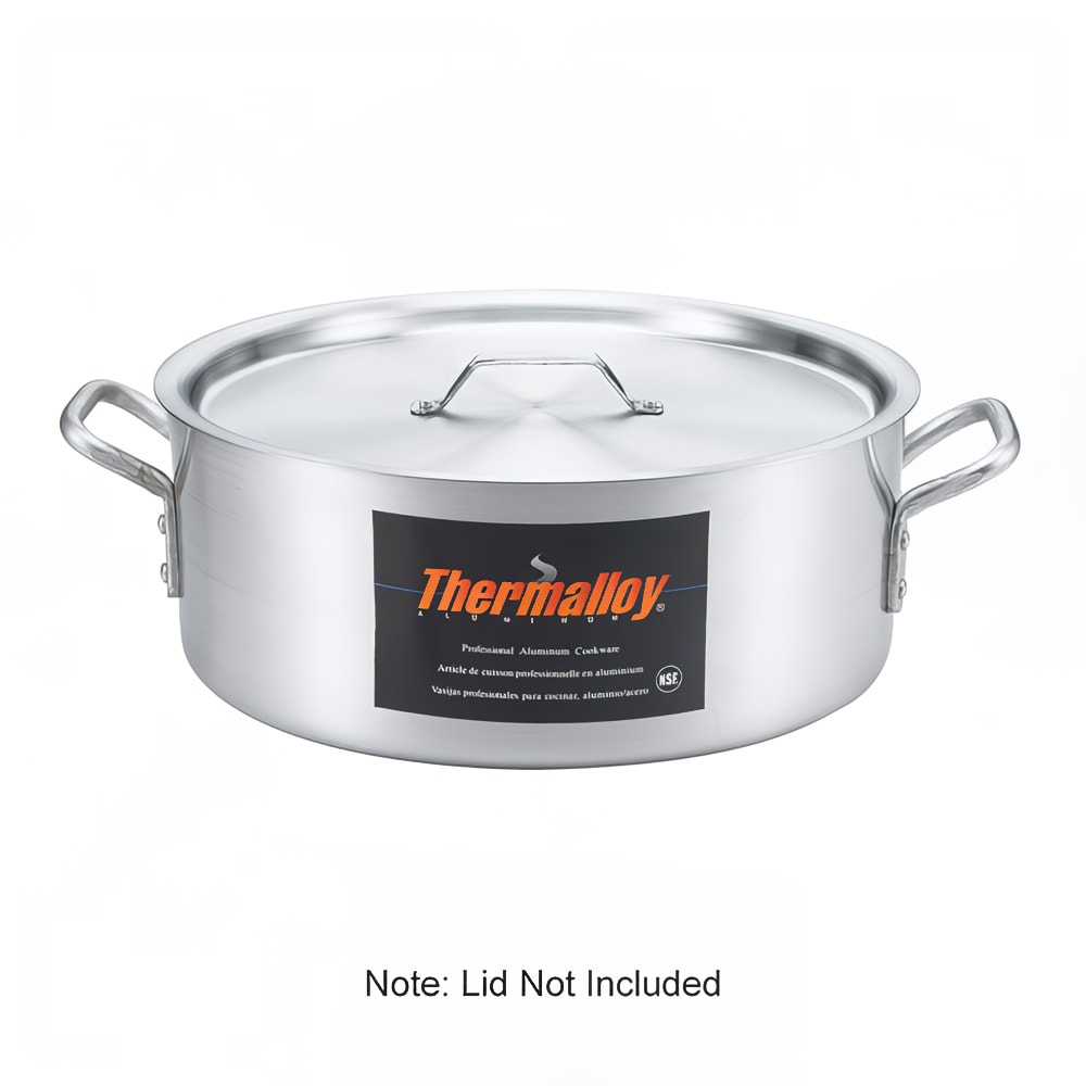 Browne 5814415 15 qt Aluminum Braising Pot