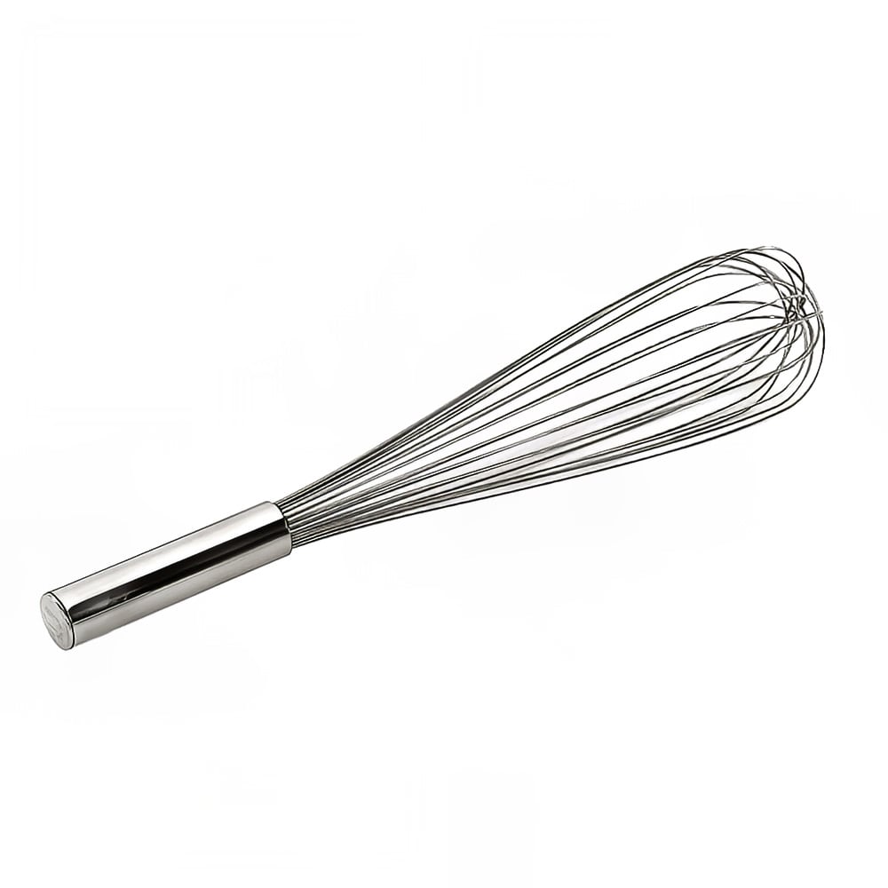 158-DPW12 Piano Whip, 12"Long, Epoxy Filled Handle, Stainless Steel