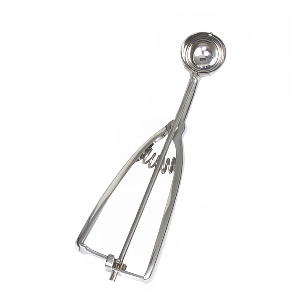 158-U12160 Chrome #60 Squeeze Disher - 0.56 oz