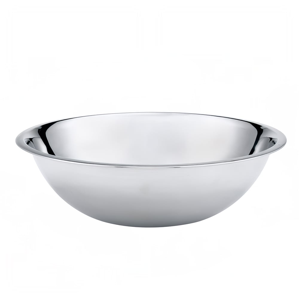 158-S781 20 qt Mixing Bowl, Rolled Edge, Mirror Polished, 700 Series