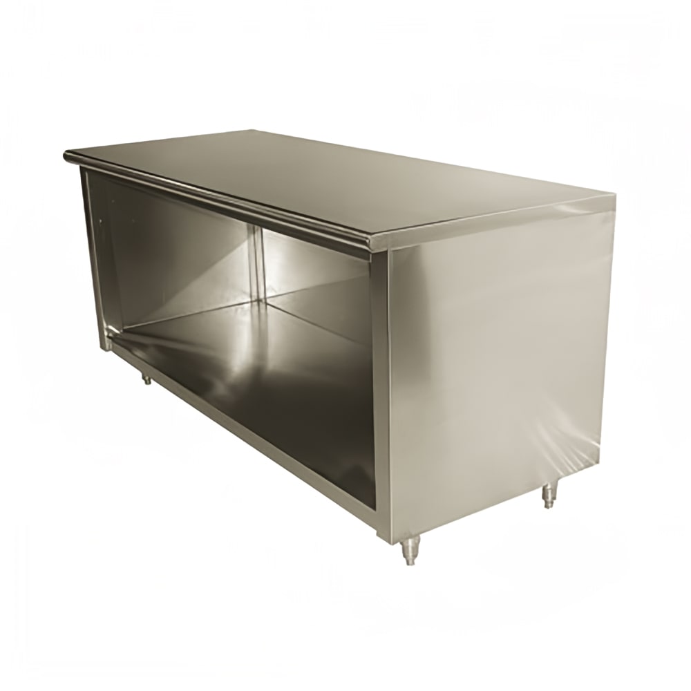 009-EEBSS244X 48" Dish Cabinet w/ Open Base, 24"D