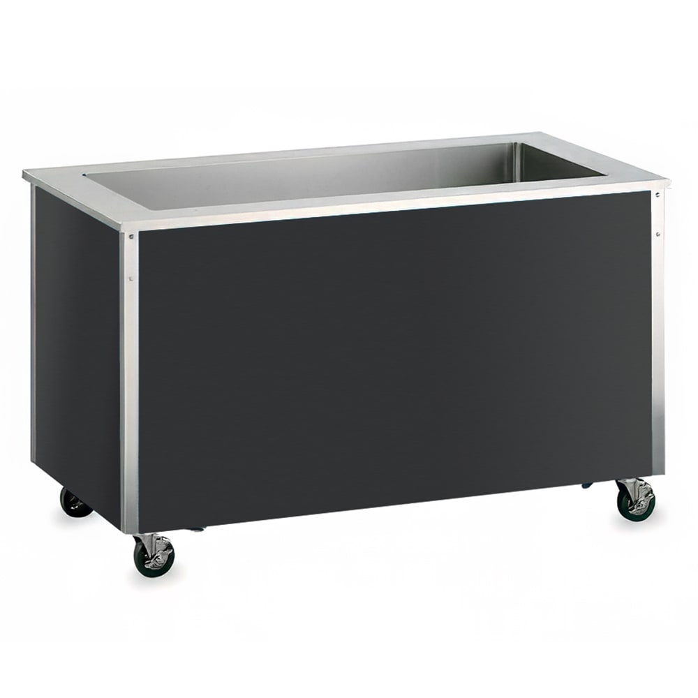 175-37060 50 3/8" Signature Server® Food Bar - (4) Pan Capacity, Floor Model, Black