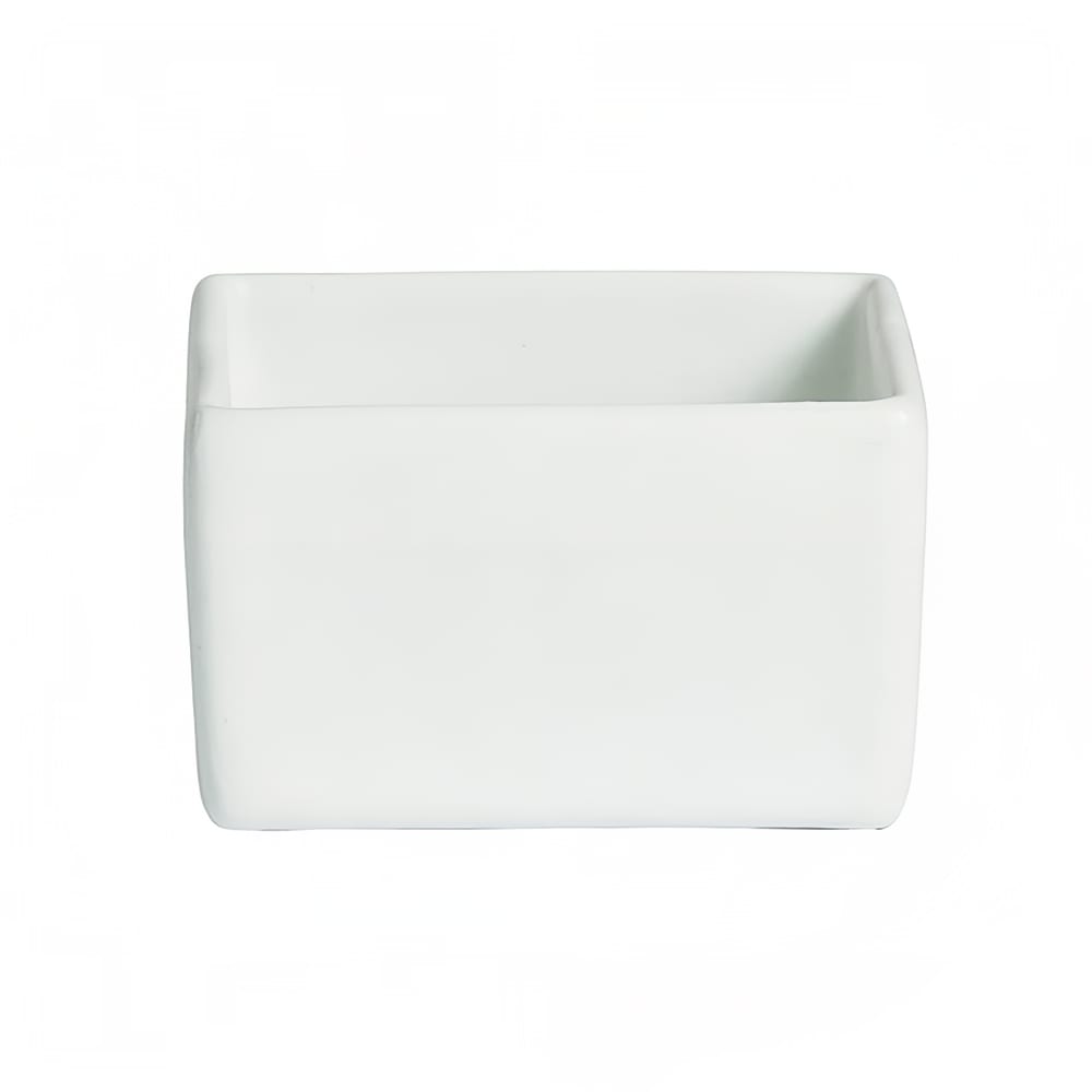 862-COMP07MODWW 1 9/10 qt Salad Crock - Resin Coated Aluminum, White