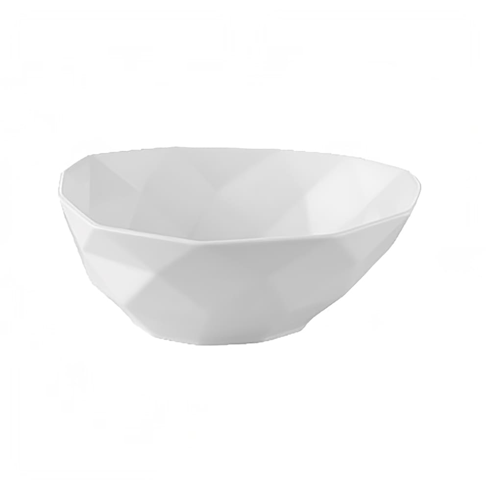 CAC ART-B8 48 oz Art Deco Soup/Salad Bowl - Porcelain, Bone White