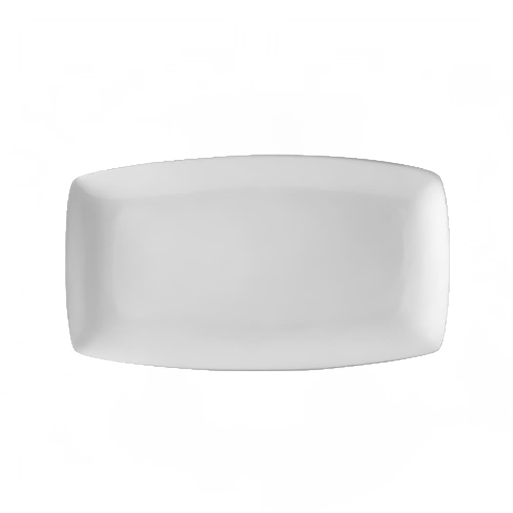 CAC COP-334 Rectangular Platter - 9 3/4" x 5 1/2", Porcelain, New Bone White