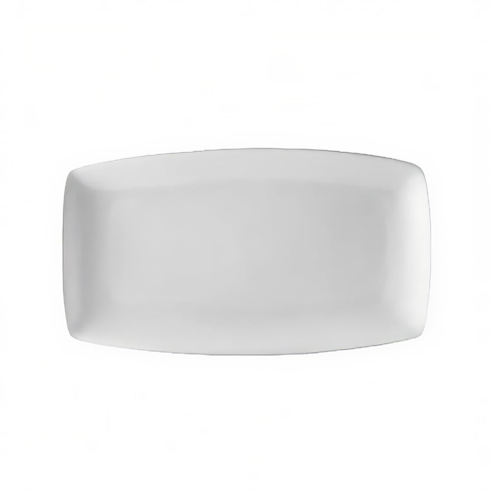 130-COP314 Rectangular Platter - 13 3/4" x 7 3/4", Porcelain, Super White