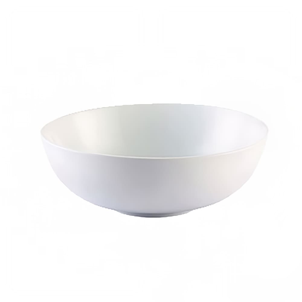CAC MXS-9 60 oz Mix Salad Bowl - Porcelain, Super White