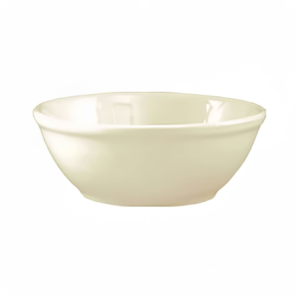 130-FR24 10 oz Round Franklin Nappie Bowl - Ceramic, European White