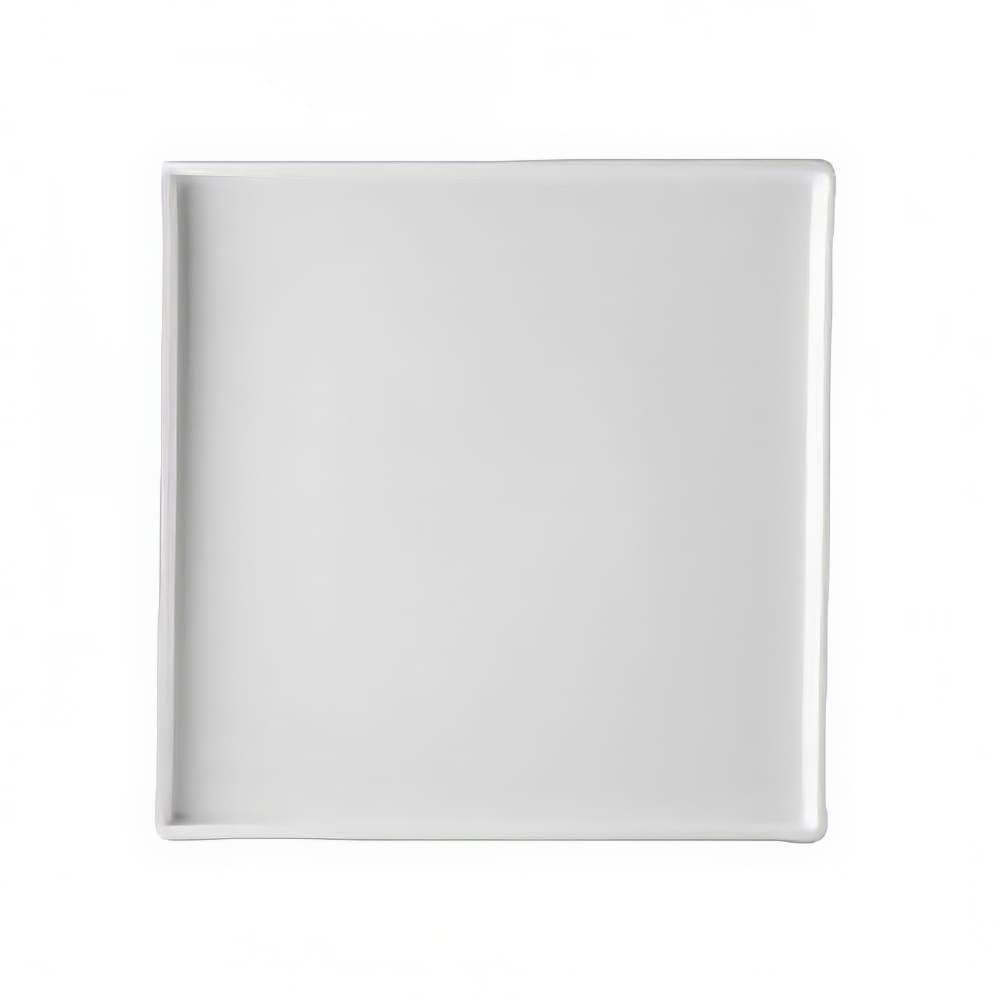 130-PLC21 12 1/2" Square Palace Plate - Porcelain, Bone White