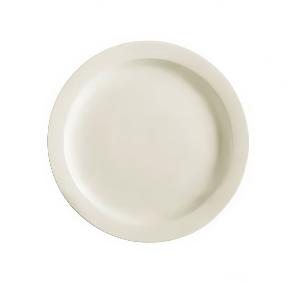 130-NRC8 9" Round NRC Dinner Plate - Stoneware, American White
