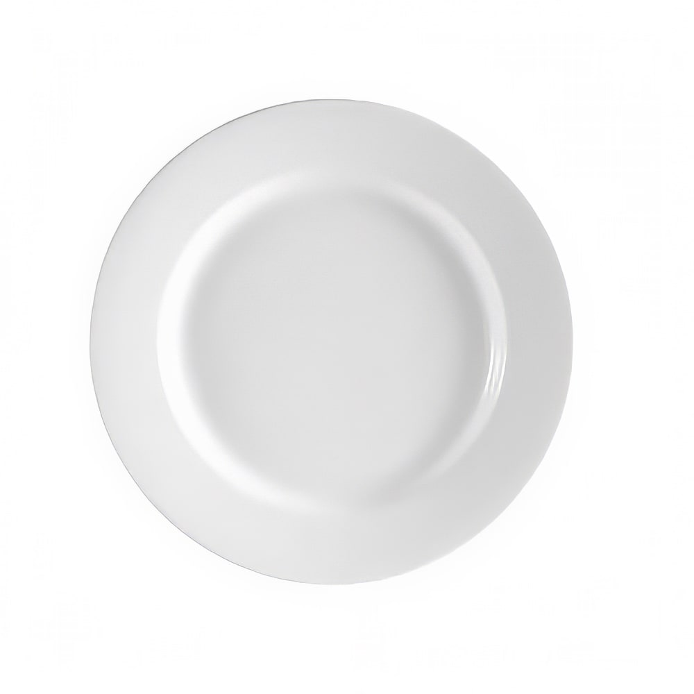 130-RCN21 12" Round RCN™ Clinton Dinner Plate - Porcelain, Super White