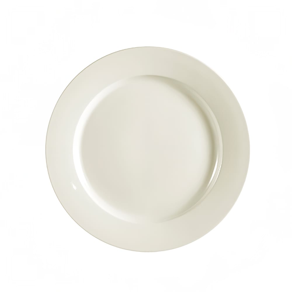 130-REC16 10 1/2" Round REC Dinner Plate - Stoneware, American White