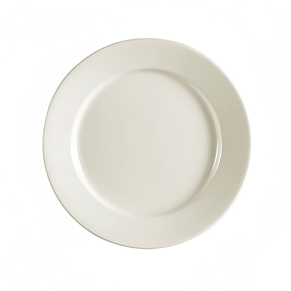 130-REC31 6 1/4" Round REC Dinner Plate - Stoneware, American White