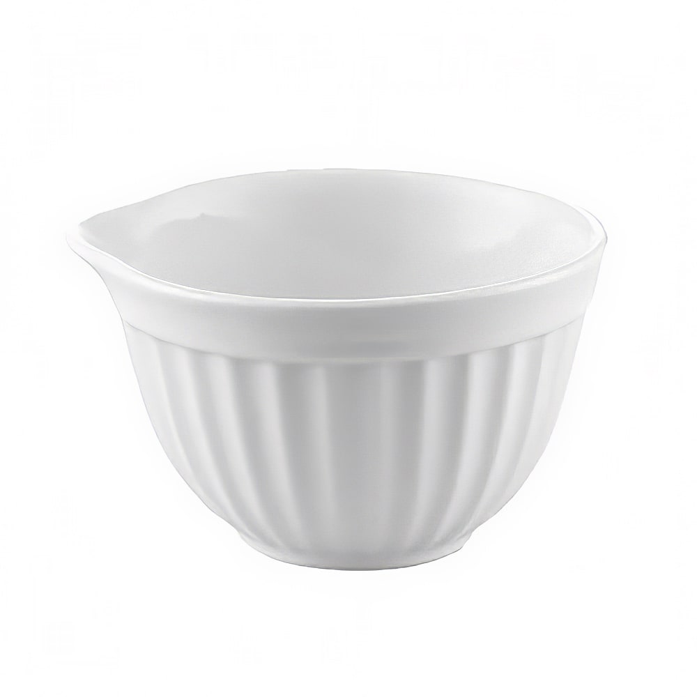 CAC RKF-208 8 oz RKF Ramekin - Porcelain, Super White