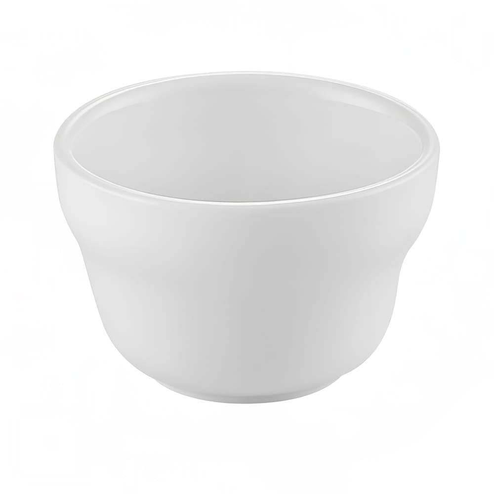 CAC UVS-4 7 1/4 oz Universal Bouillon Cup - Porcelain, Super White