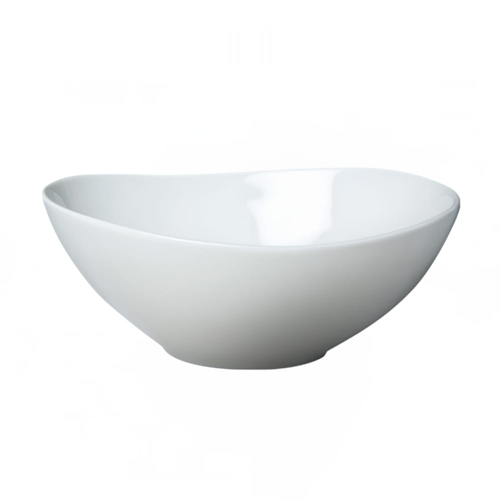 057-710G40 4 oz Egg Shaped Ovation Bowl - Ceramic, White