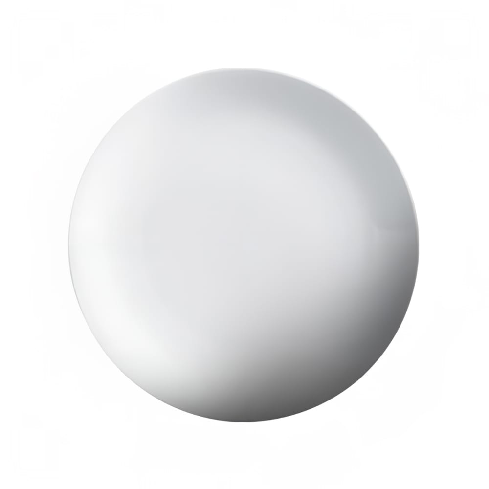 057-21071N 7" Round Imperial Coupe Plate - Ceramic, White