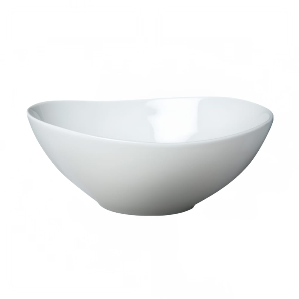 057-710G65 16 oz Egg Shaped Ovation Bowl - Ceramic, White