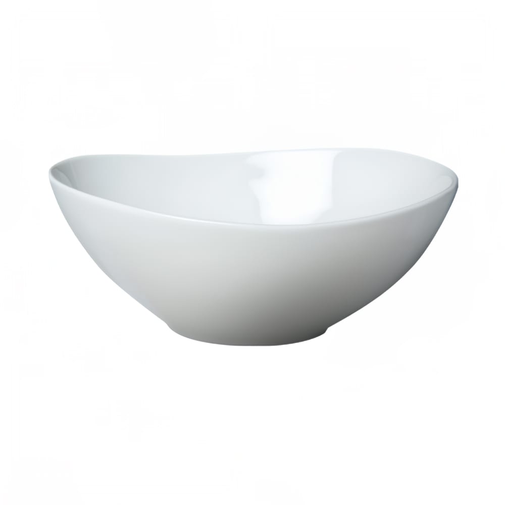 057-710G50 8 oz Egg Shaped Ovation Bowl - Ceramic, White
