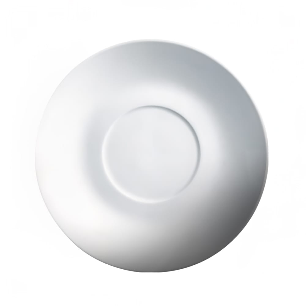057-21080S 6" Round Imperial Coffee Saucer - Ceramic, White