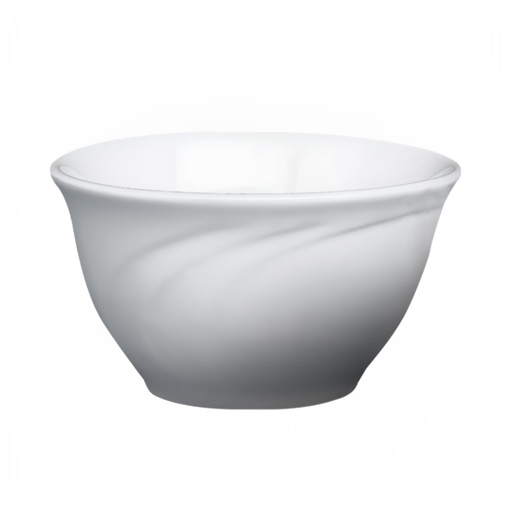 057-30159 7 oz Round Bostonian Bouillon Bowl - Ceramic, White