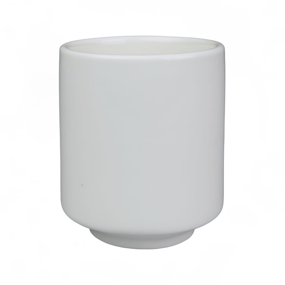 057-71039 9 oz Straight Cup - Ceramic, White