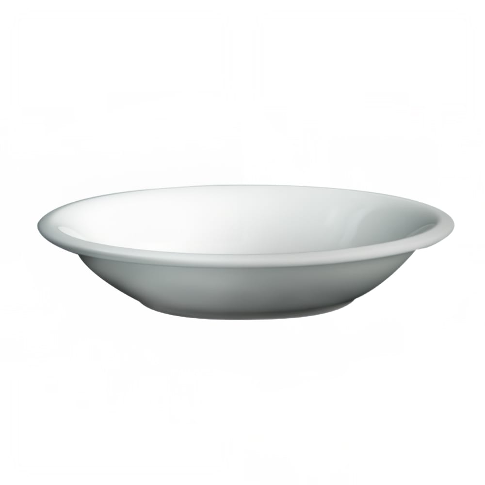 057-61092N 26 oz Round Dynasty Deep Coupe Plate - Ceramic, White