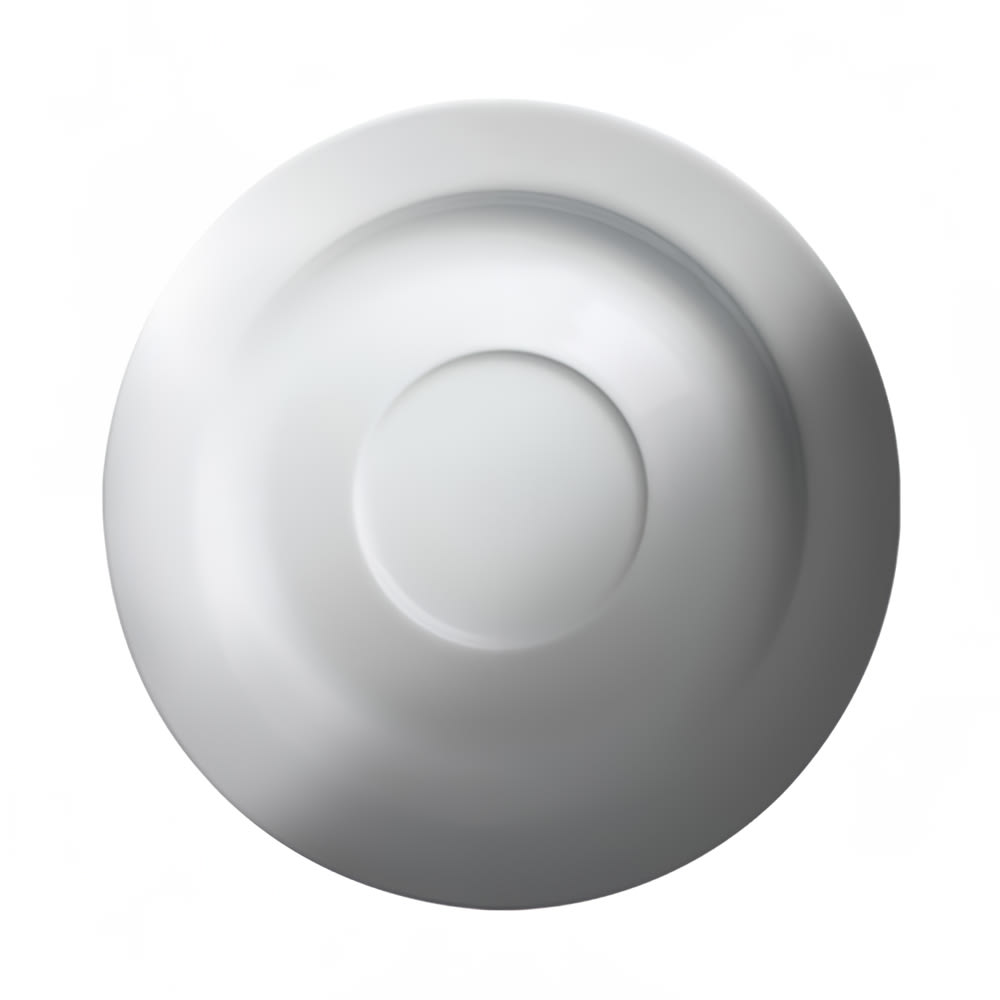 057-61080S 6" Round Dynasty Saucer - Ceramic, White