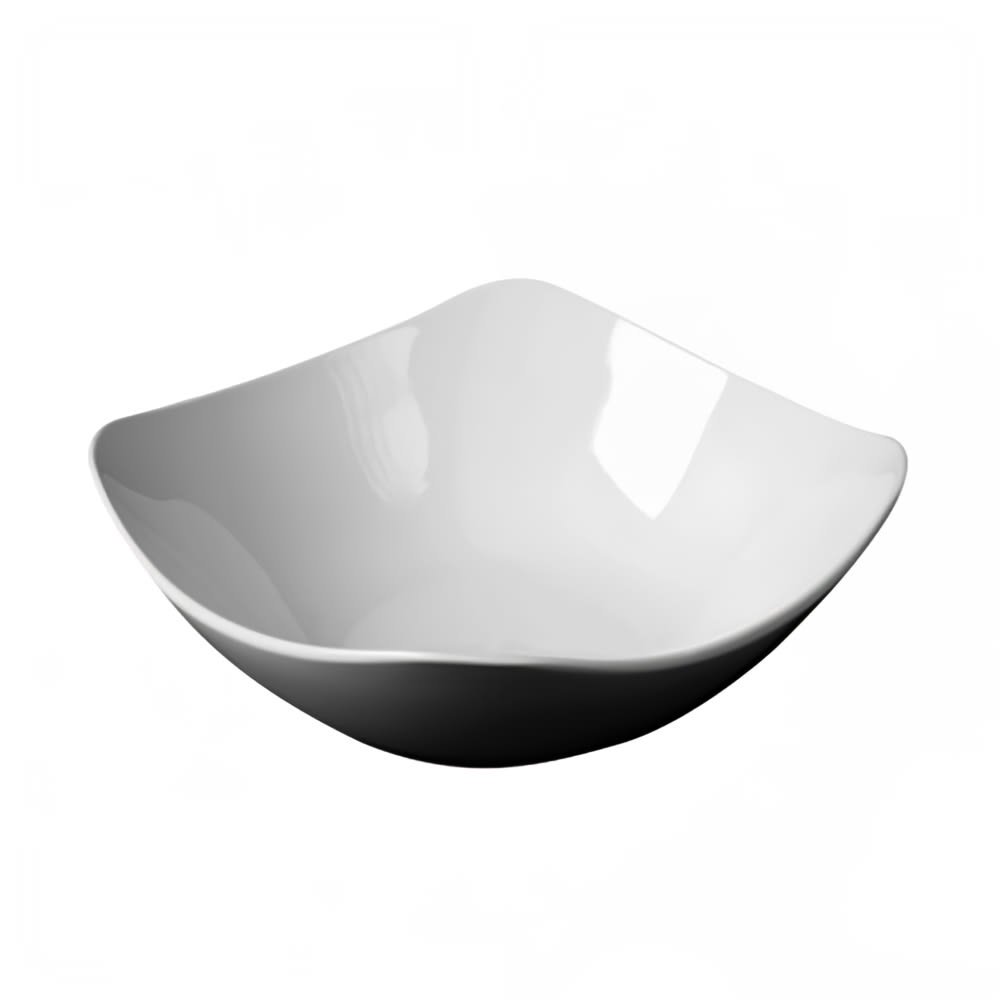 057-71274 22 oz Square Coupe Bowl - Ceramic, White