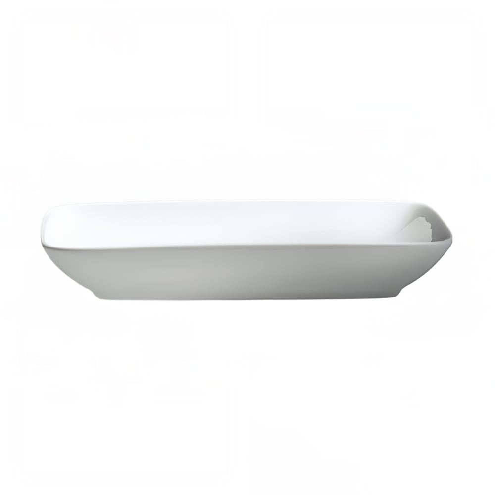 057-71193 Rectangular Plate - 9 1/4" x 5 1/4", Ceramic, White
