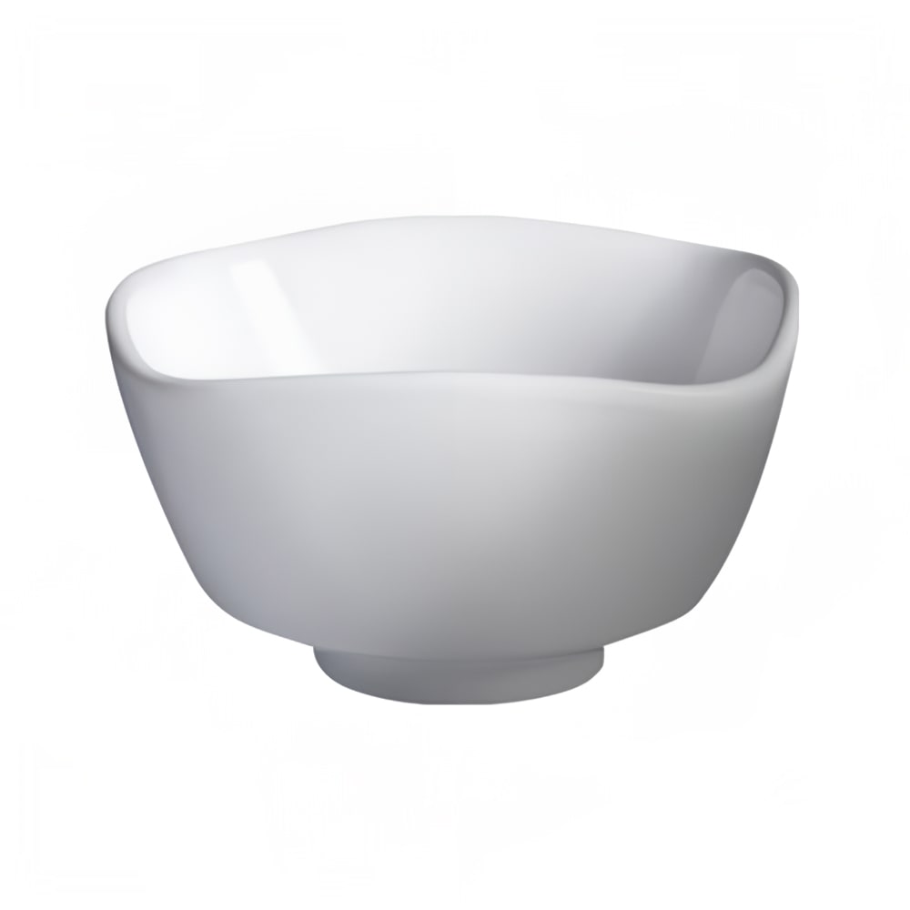 057-71054A 14 oz Square Bowl - Ceramic, White