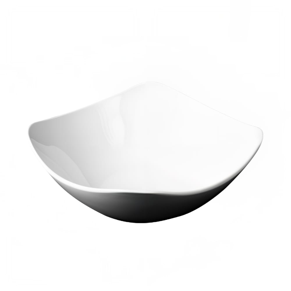 057-71284 28 oz Square Coupe Bowl - Ceramic, White