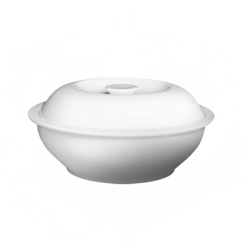 057-210214 67 oz Imperial Casserole Dish - Ceramic, White