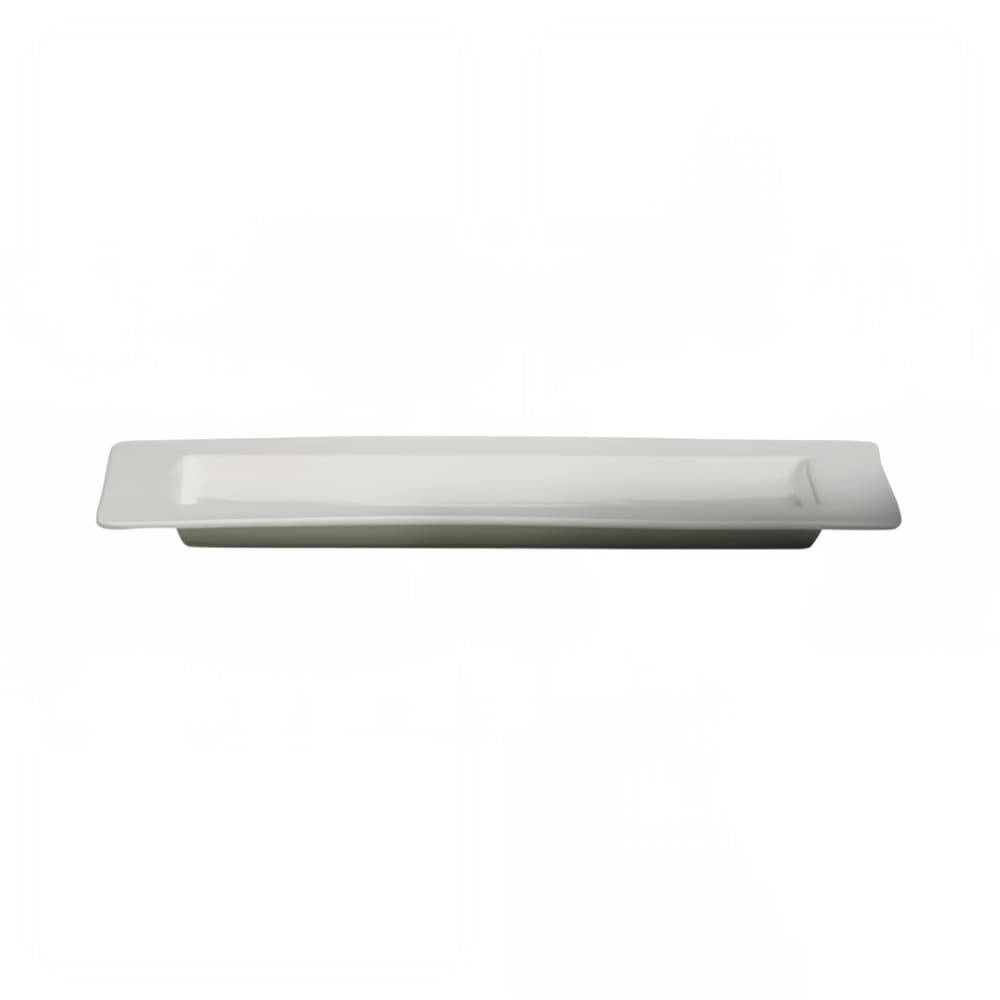057-710122R 11-3/4" x 5-3/4" Rectangular Platter - Ceramic, White