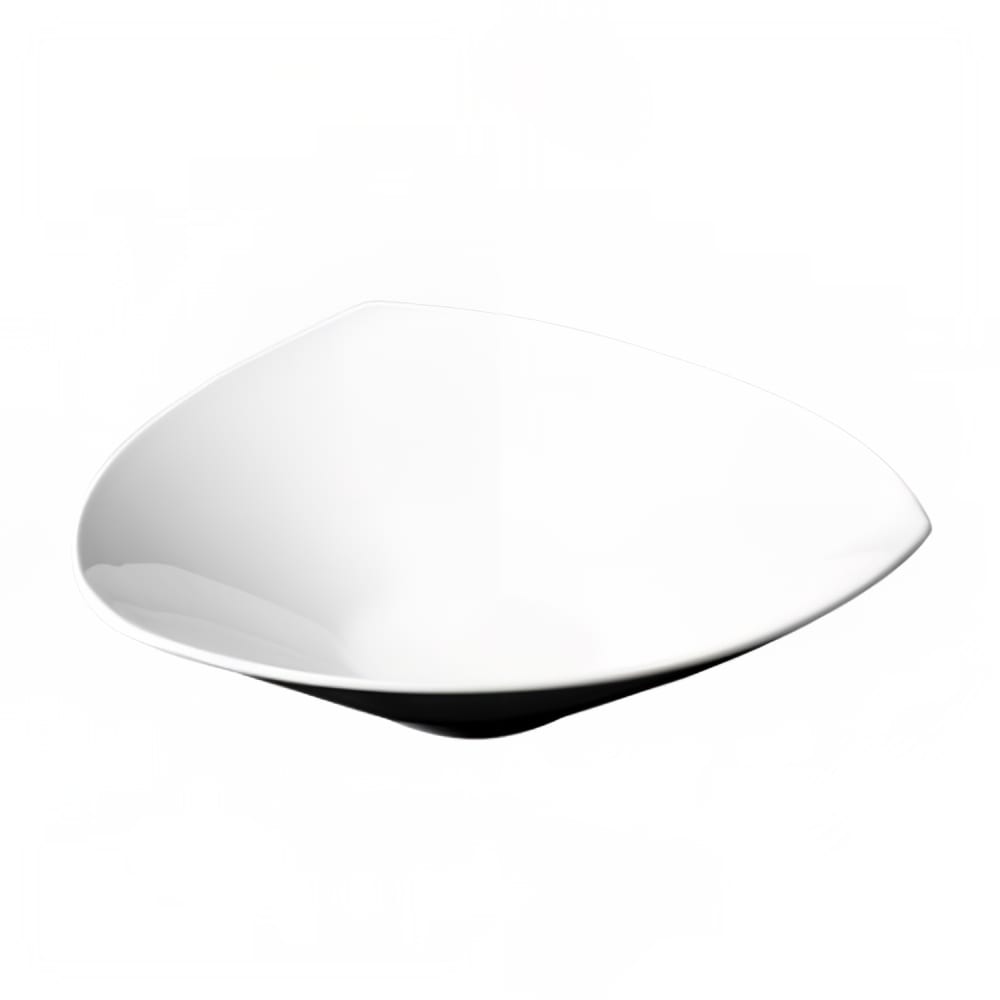 057-71108094 32 oz Triangular Delta Bowl - Ceramic, White