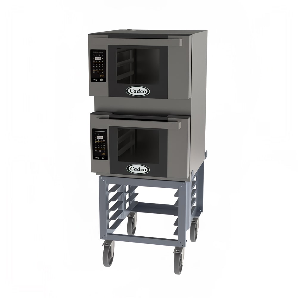 516-XAFT03HSLDX234AS Double Half Size Electric Convection Oven - 6.6kW, 208-240v/1ph