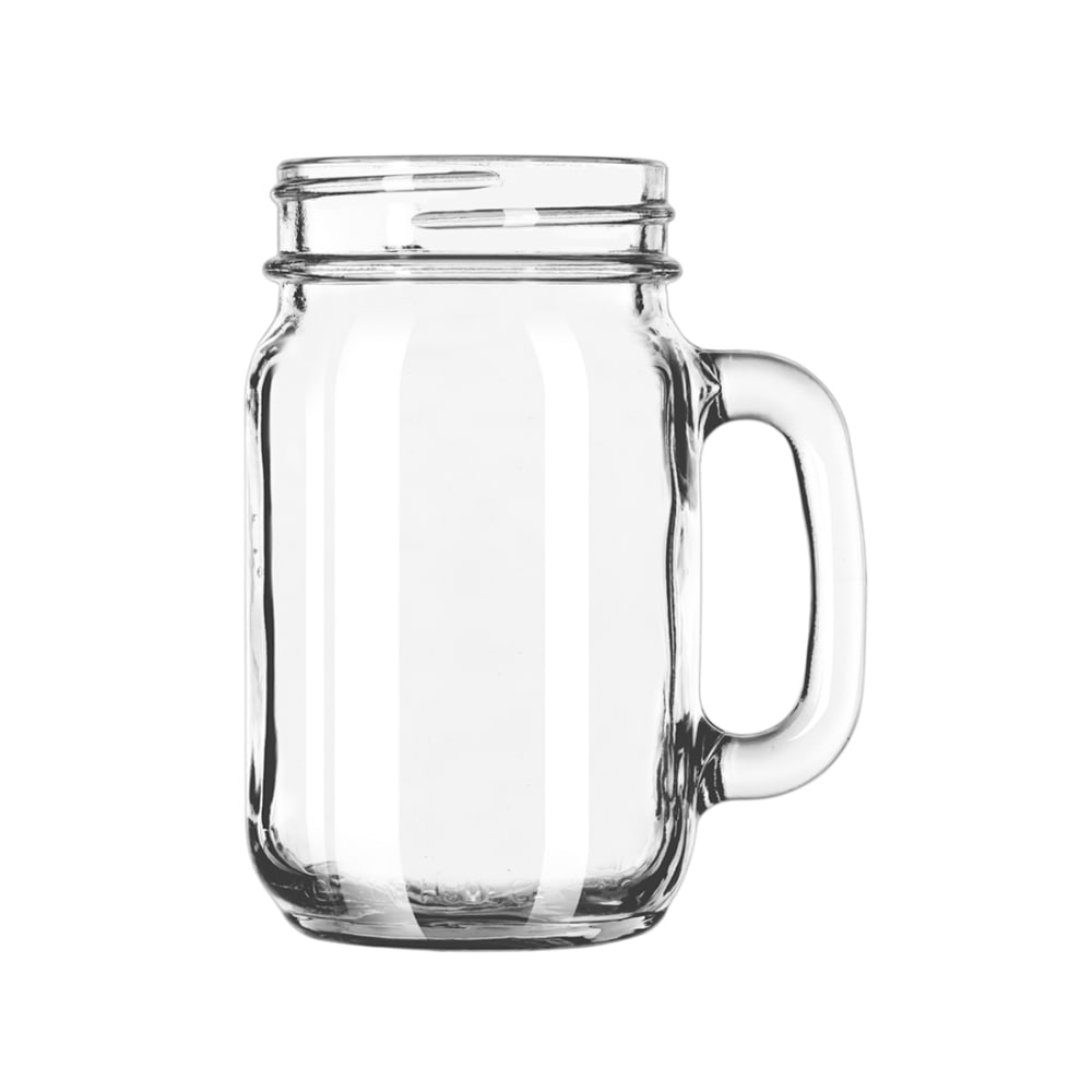 634-97084 16 1/2 oz County Fair Plain Panel Drinking Jar