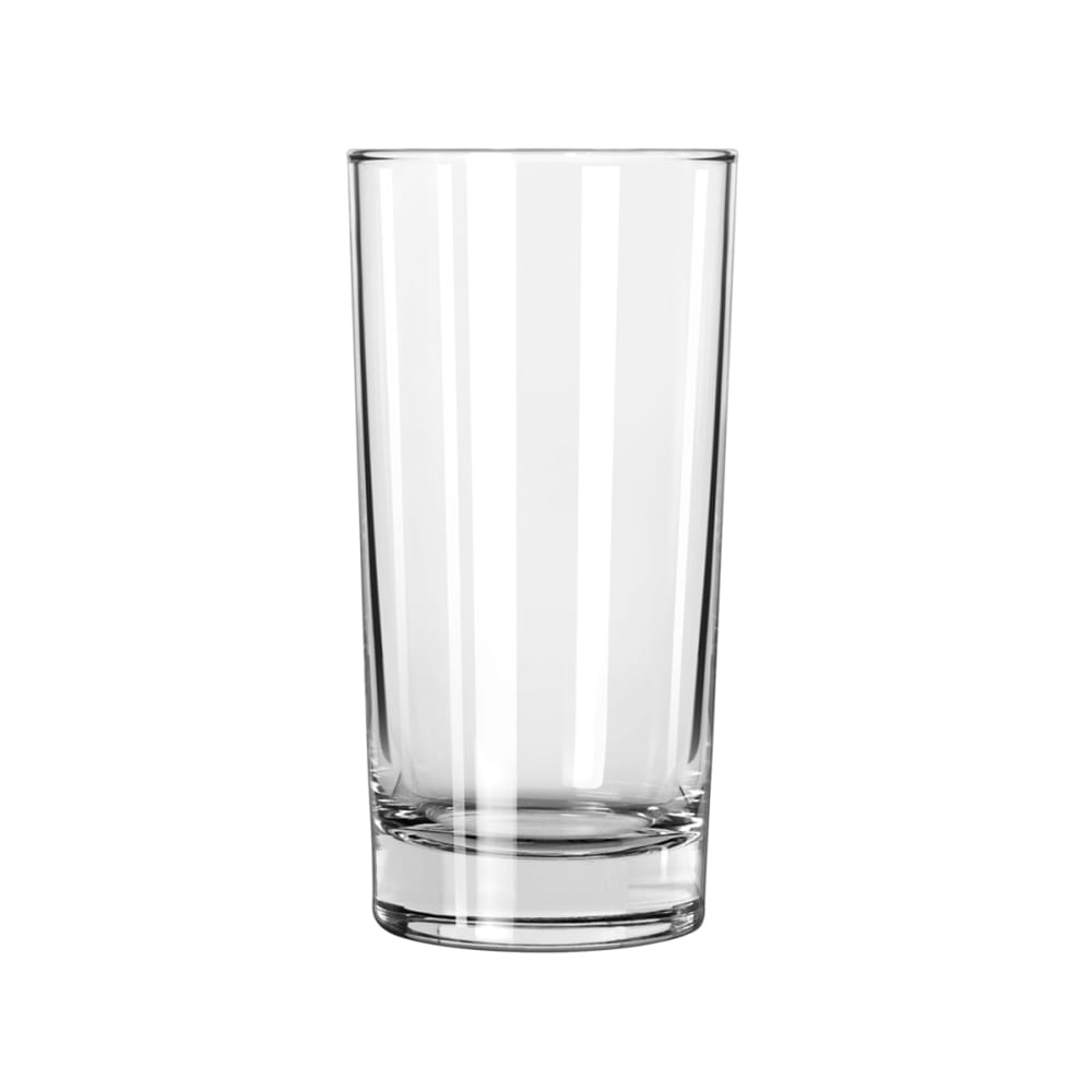 634-159 12 1/2 oz Heavy Base Beverage Glass - Safedge Rim Guarantee